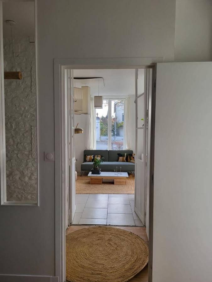 Appartement La Verrerie, Terrasse Et Jardinet Cognac Exteriör bild